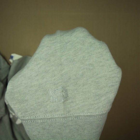 Southern Tide Gameday Upper Deck Sweatshirt Men's Size L Heather Slate Gray NWT - Picture 12 of 12
